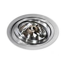 Stan oprawa wpuszczana 1x50WG53 | AR111 G53 12V aluminium